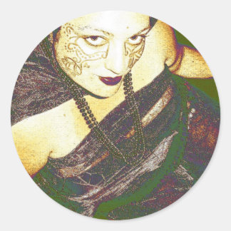 Inanna's Persuasion Classic Round Sticker