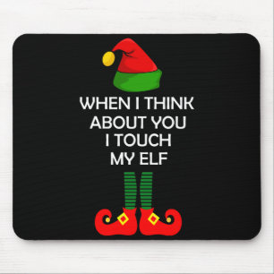 Inappropriate Christmas Shirt Funny Xmas Mouse Mat