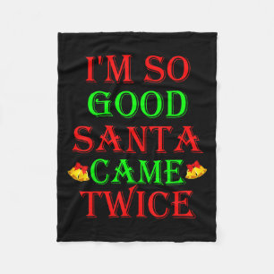 Inappropriate Christmas Shirts Uni Adult Black Sma Fleece Blanket