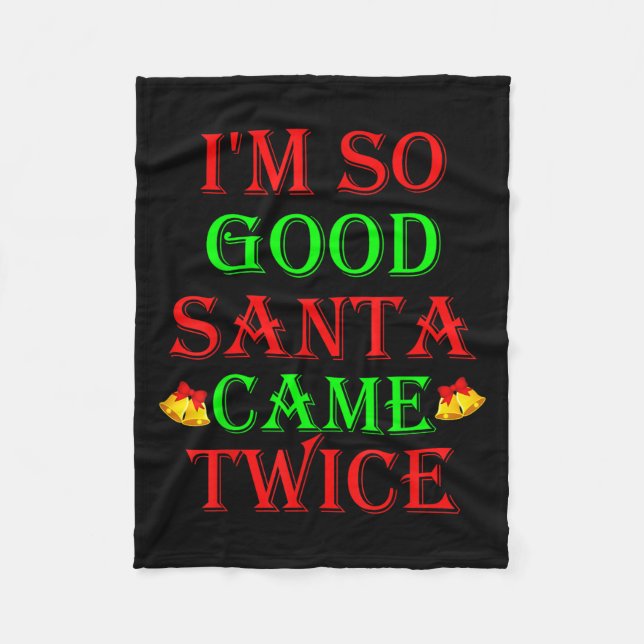 Inappropriate Christmas Shirts Uni Adult Black Sma Fleece Blanket (Front)