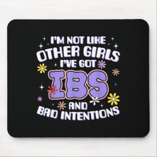 Inappropriate Funny Ibs Meme Embarring Adult Humor Mouse Mat