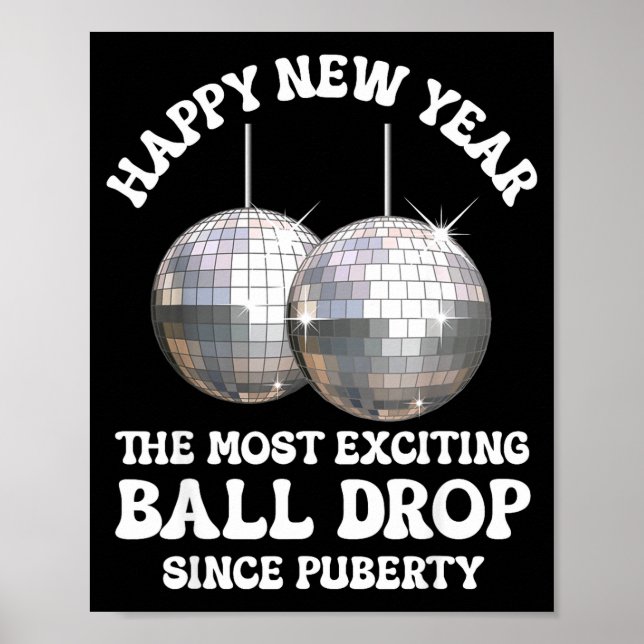 Inappropriate New Years  Poster (Front)