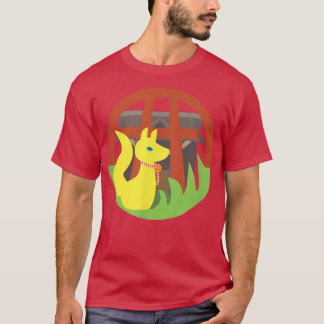 Inari Fox Temple Shrine T-Shirt