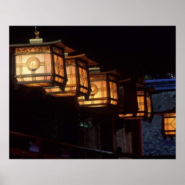 Inari Grand Shrine, Fushimi, Kyoto, Japan Poster (Front)