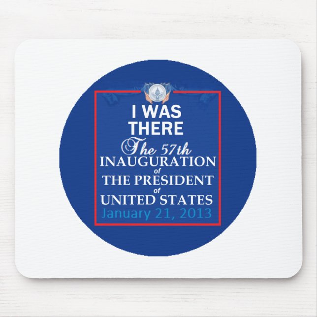 Inaugural 2013 mouse mat (Front)