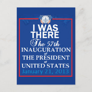 Inaugural 2013 Postcard