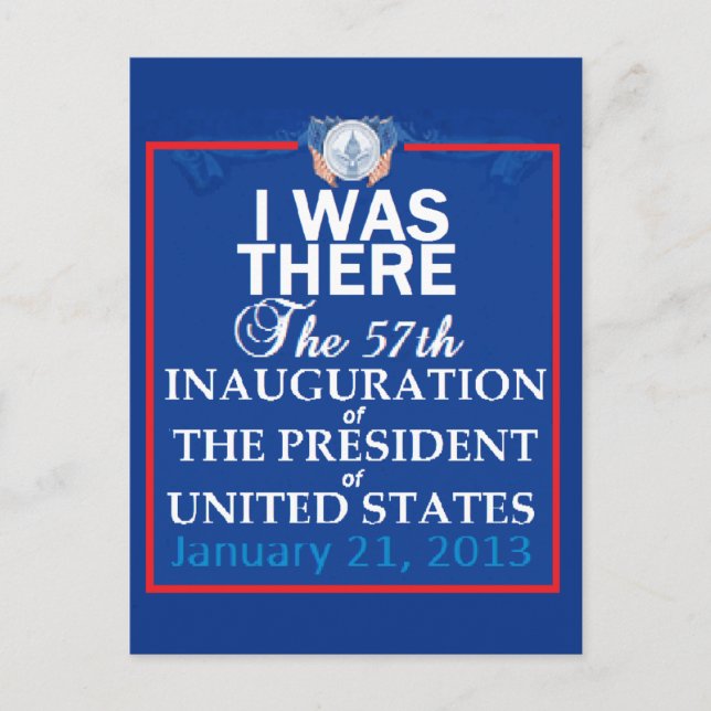 Inaugural 2013 Postcard (Front)