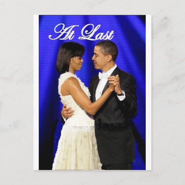 Inaugural Ball Dance Postcard (Front)