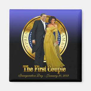 Inaugural Ball - First Couple Magnet