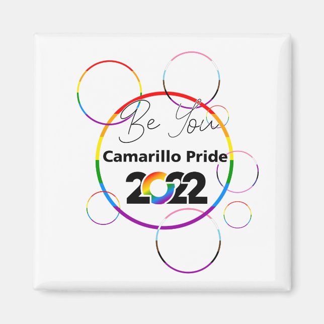 Inaugural Cam Pride Magnet 2022 (Front)