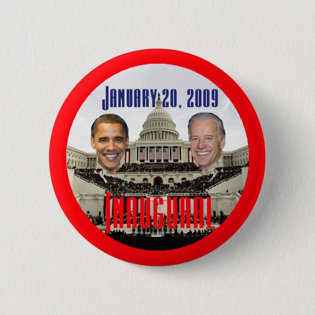 INAUGURAL Capitol Button (Front)