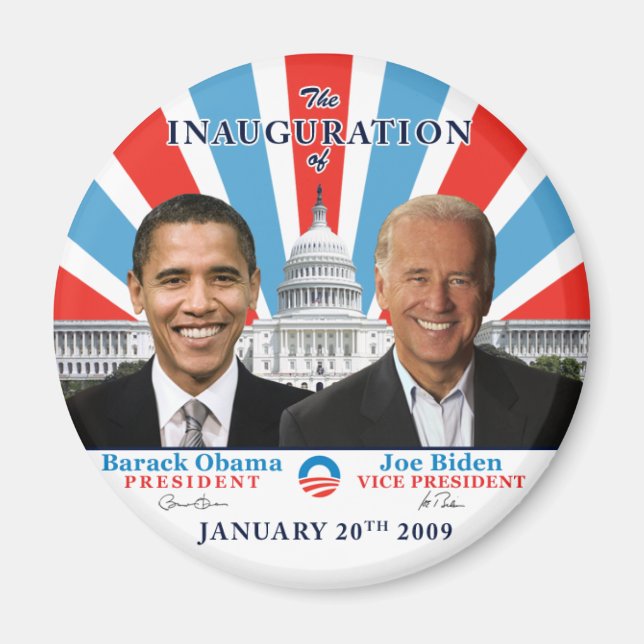 Inauguration 2009 magnet (Front)