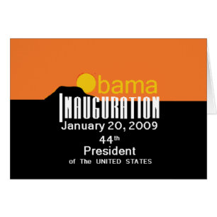 INAUGURATION Card