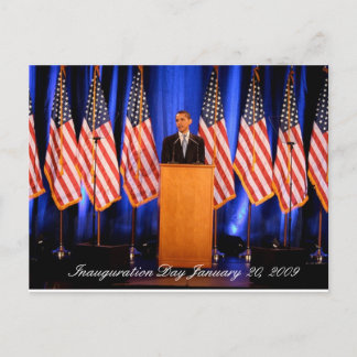 Inauguration Day 2009 Post Card - Customised