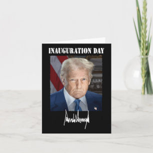 Inauguration Day 2025 – Donald Trump Presidential Card