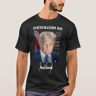 Inauguration Day 2025 Donald Trump Presidential P T-Shirt