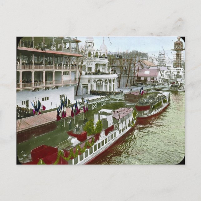 Inauguration Day, Paris, France Post Card (Front)