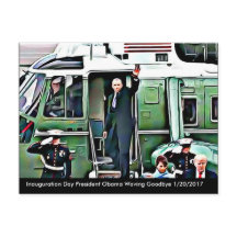 Inauguration Day President Obama & Donald Trump