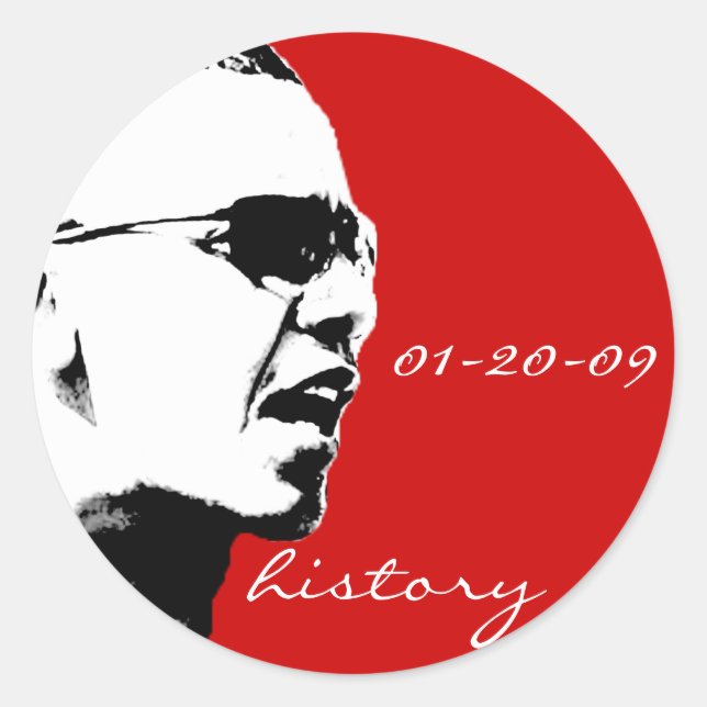 Inauguration Day Sticker (Front)