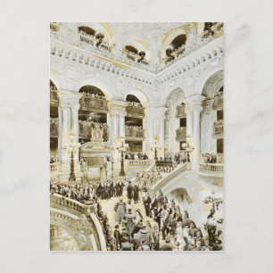 Inauguration of the Paris Opera House Postcard