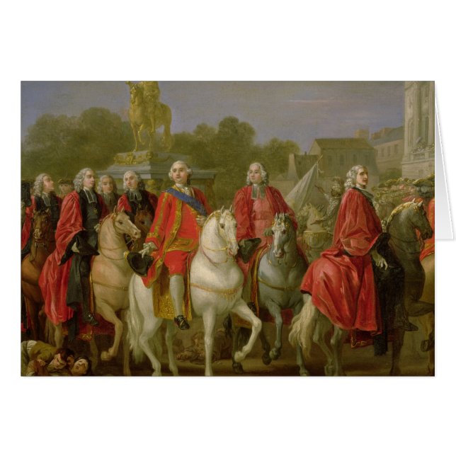 Inauguration of the Place Louis XV (Front Horizontal)