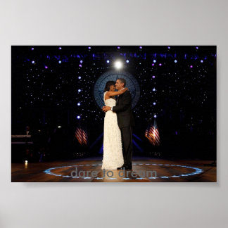 Inauguration President Barack Obama Dance w/ Miche Poster