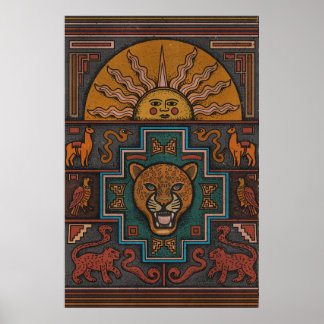 Inca Art Poster