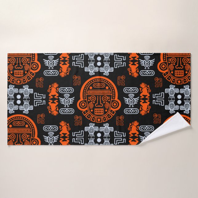 inca Aztec Home Decor Bath Towel (Bath Towel)