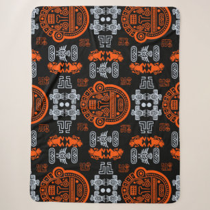 inca Aztec Home Decor Sherpa Blanket