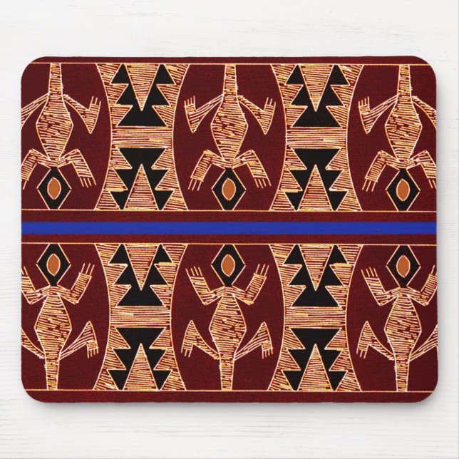 Inca Geckos Mouse Mat (Front)