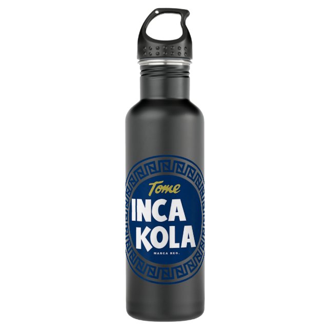 Inca Kola  Peru Golden Kola Bubblegum Cream Soda 710 Ml Water Bottle (Front)