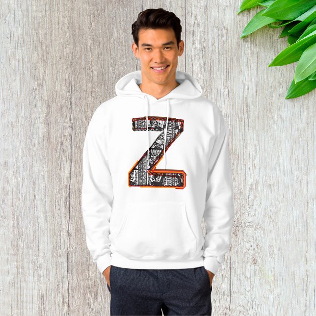 Inca Letter Z Artistic Font Hoodie (Creator Uploaded)