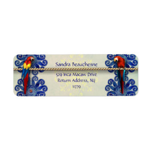 Inca Macaws - Blue Sun