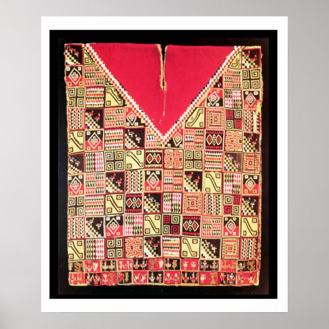 Inca 'Poncho', Bolivia, c.1500 (wool) Poster (Front)