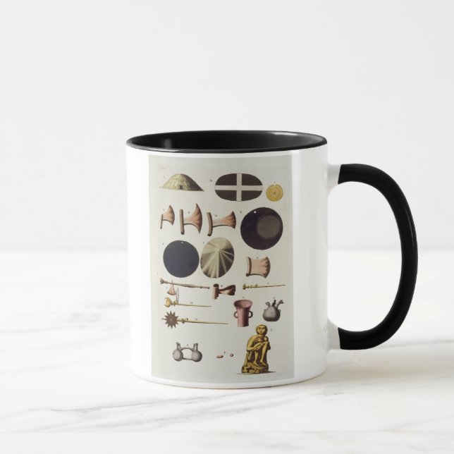 Inca tools and artefacts, Peru, from 'Le Costume A Mug (Right)