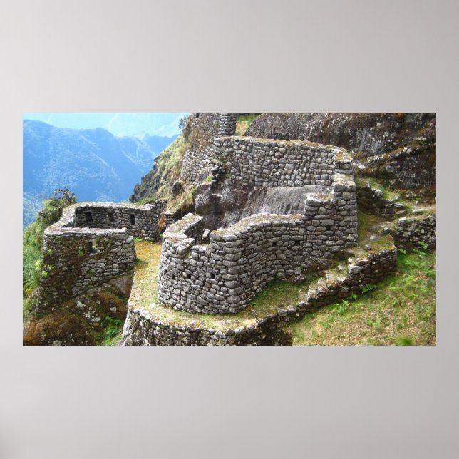 Inca trail Ruins Poster (Front)