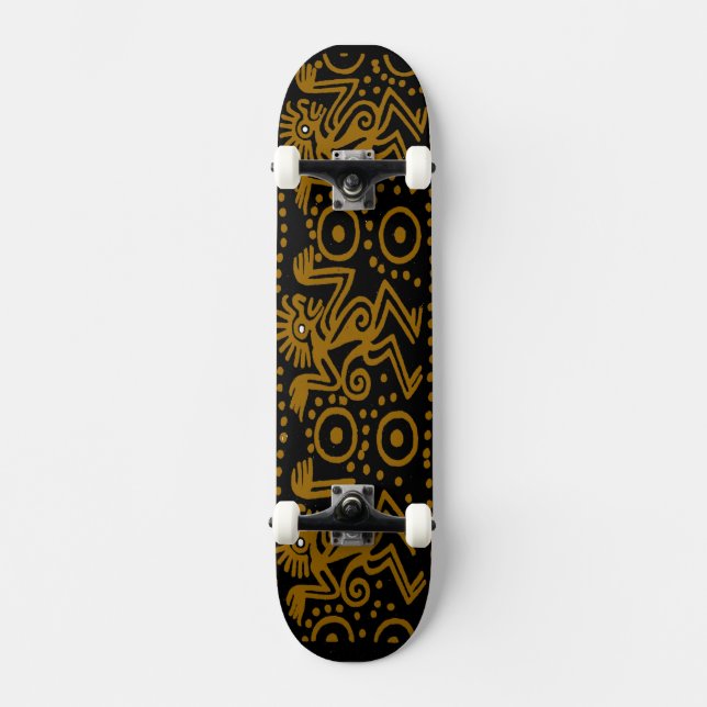 Inca Tribal Skateboard (Front)