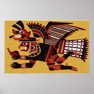 'Inca Warrior' Poster