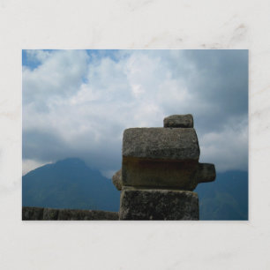 Incan Architectural Stones Postcard
