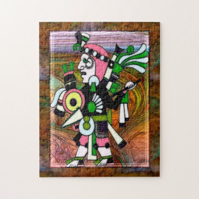 Incan Folk Art Traditional Jigsaw Puzzle (Vertical)