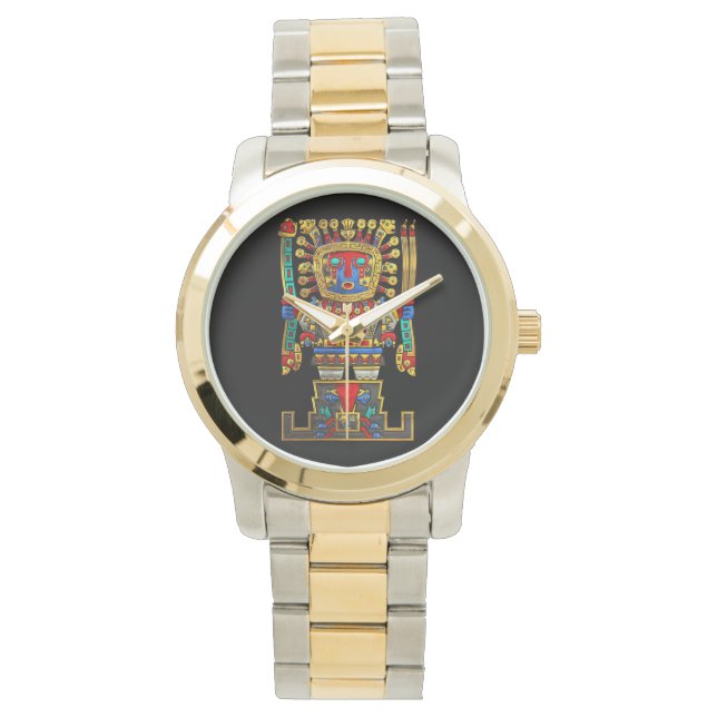 Incan Gods - The Great Creator Viracocha  Watch (Front)