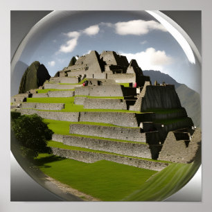 Incan Village in the Sacred Valley Poster