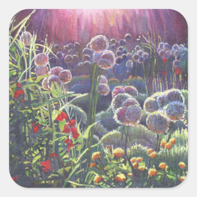 Incandescence 2013 square sticker (Front)