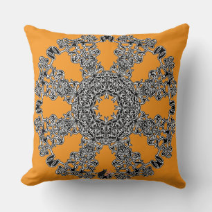 Incandescence Octa Glyph Pillow