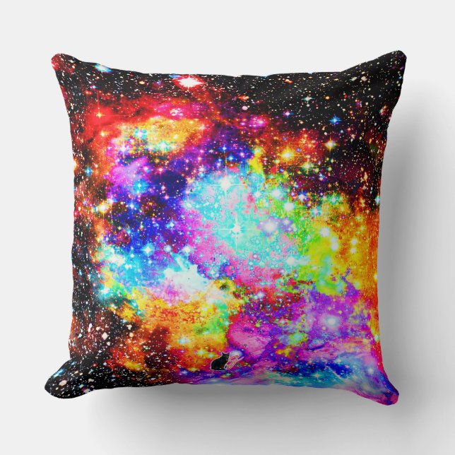 Incandescence Star Field Pillow (Front)