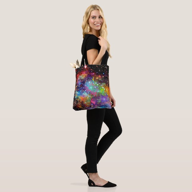 Incandescence Star Field Tote Bag (On Model)