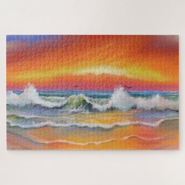 Incandescence - Watercolor Art Jigsaw Puzzle (Horizontal)
