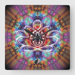 Incandescence Zen Lotus Clock