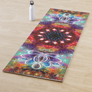 Incandescence Zen Lotus Star Kaleid Yoga Mat