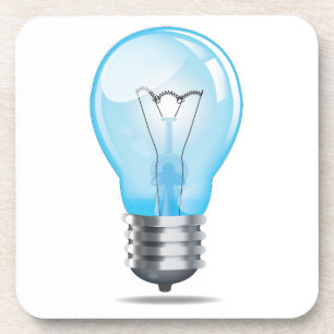 Incandescent light bulb coaster